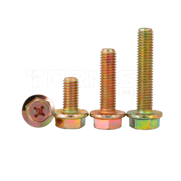 PERNOS FLANGE PHILIPS <BR> MILIMÉTRICOS CLASE 5.8 RC