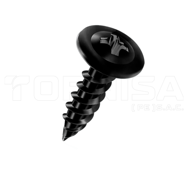 TORNILLOS WAFER PUNTA FINA - NEGRO