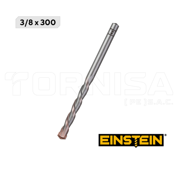 BROCAS PASAMURO PARA CONCRETO, 3/8" X 300 - EINSTEIN® PREMIUM