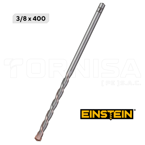 BROCAS PASAMURO PARA CONCRETO, 3/8" x 400 - EINSTEIN® PREMIUM