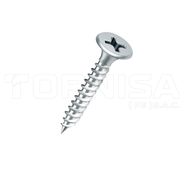 TORNILLOS PARA DRYWALL  <BR> PUNTA FINA ZINCADO